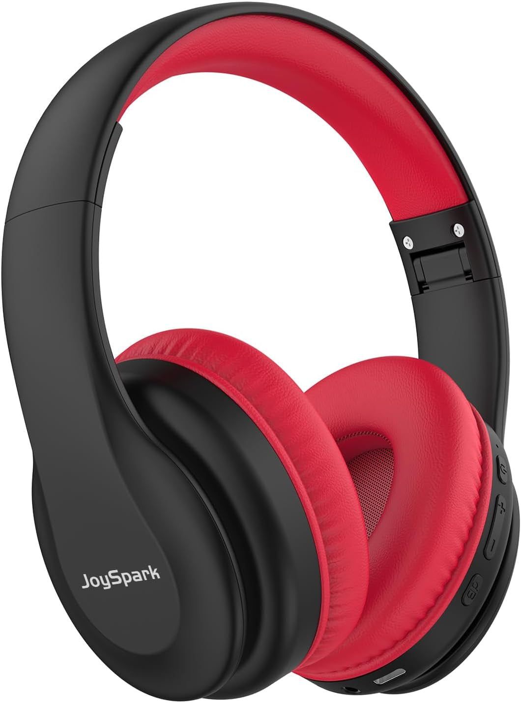 Kids Bluetooth Headphones Over-Ear, 60Hrs, Built-In Mic-Black